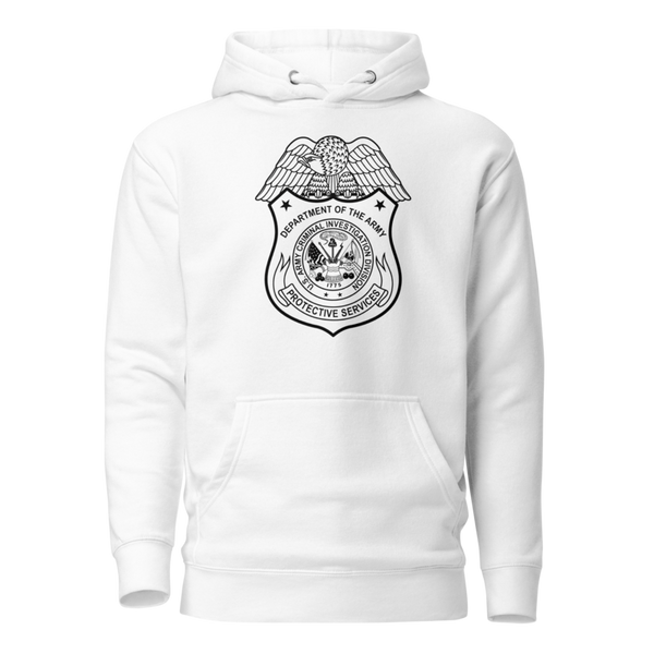 Unisex Hoodie - 1 - White