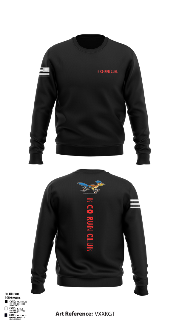 Crew Neck Sweatshirt, Blackfoot Company Run Club, Army, Teamtime, Team time, sublimation, custom sports apparel, team uniforms, spirit wear, spiritwear, sports uniforms, custom shirts, team store, custom team store, fundraiser sports, apparel fundraiser