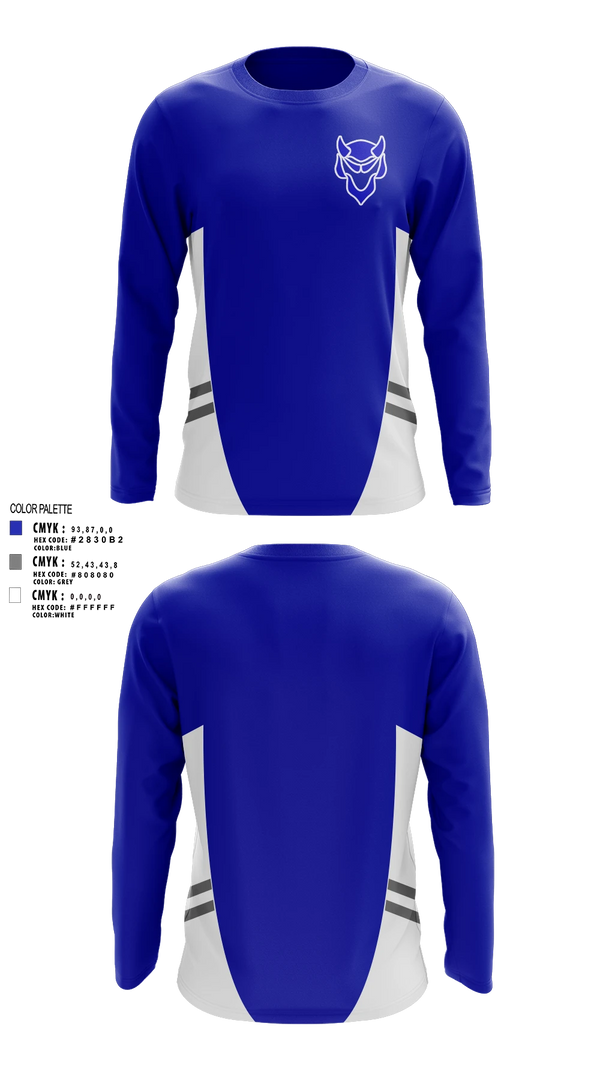 Long Sleeve Performance Shirt, Blue Devils, Softball, Teamtime, Team time, sublimation, custom sports apparel, team uniforms, spirit wear, spiritwear, sports uniforms, custom shirts, team store, custom team store, fundraiser sports, apparel fundraiser