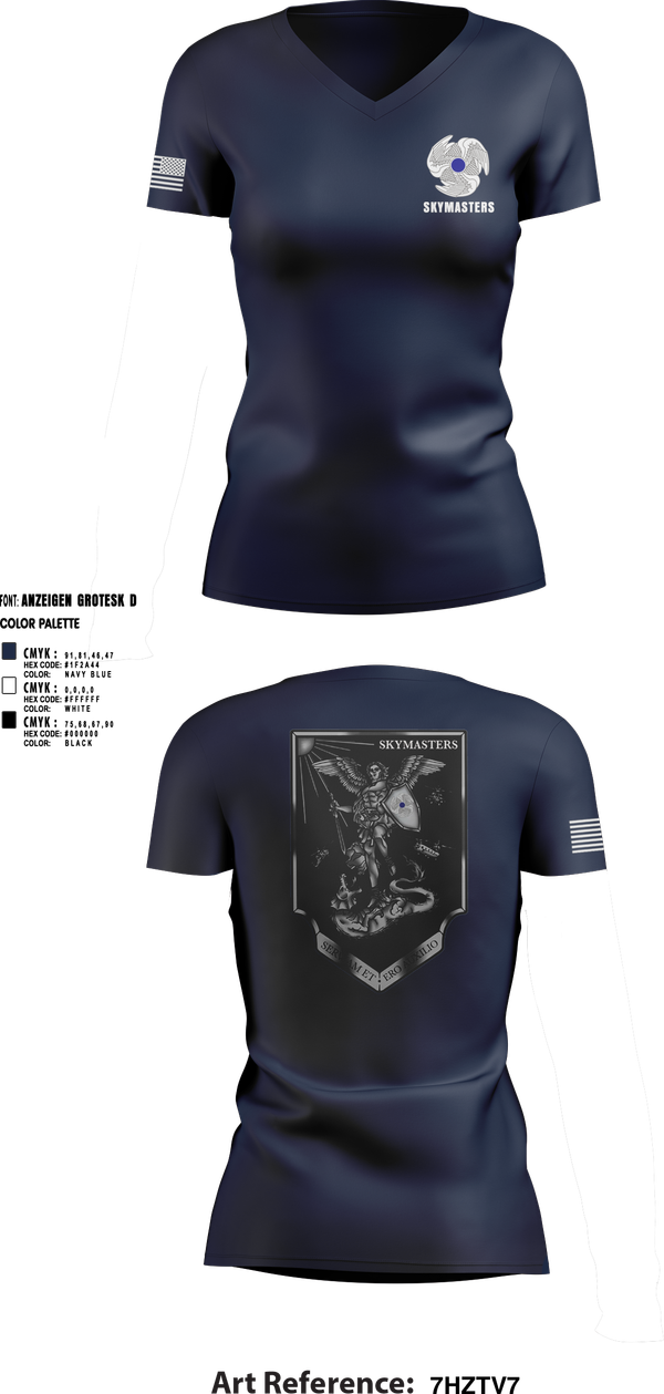 Womens Short Sleeve Vneck Shirt, 1-222 Aviaition Regiment, Army, Teamtime, Team time, sublimation, custom sports apparel, team uniforms, spirit wear, spiritwear, sports uniforms, custom shirts, team store, custom team store, fundraiser sports, apparel fundraiser