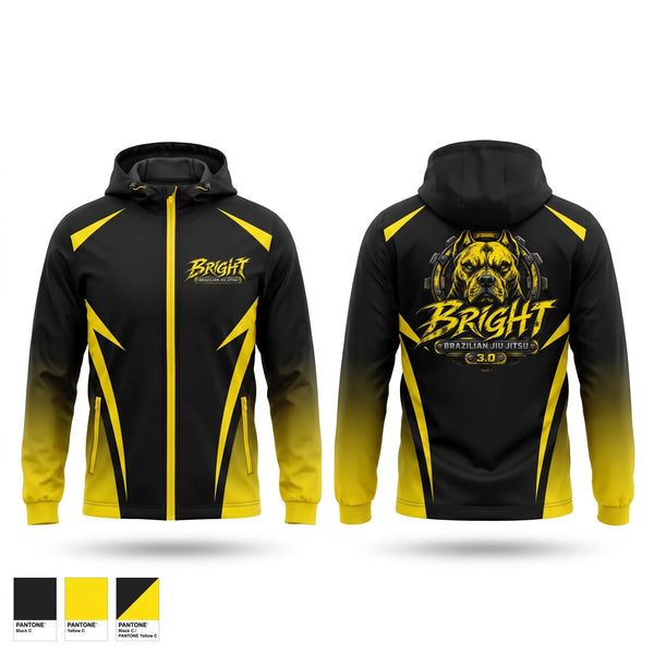 Windbreaker, Bright Brazilian Jiu Jitsu, , Teamtime, Team time, sublimation, custom sports apparel, team uniforms, spirit wear, spiritwear, sports uniforms, custom shirts, team store, custom team store, fundraiser sports, apparel fundraiser