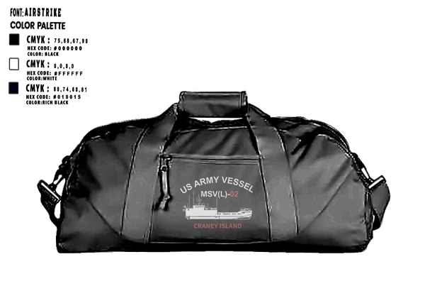 Duffle Bag, MSV, Army, Teamtime, Team time, sublimation, custom sports apparel, team uniforms, spirit wear, spiritwear, sports uniforms, custom shirts, team store, custom team store, fundraiser sports, apparel fundraiser