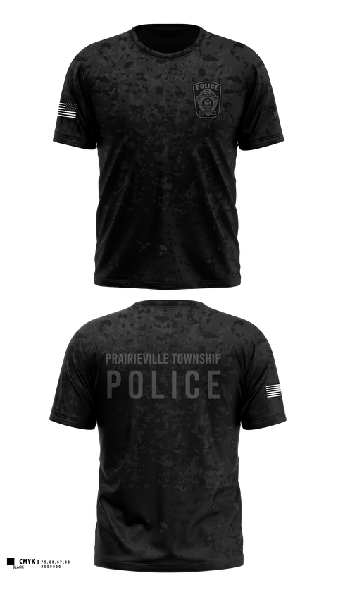 Old School Cotton Feel Shirt, Prairieville Township police, Police, Teamtime, Team time, sublimation, custom sports apparel, team uniforms, spirit wear, spiritwear, sports uniforms, custom shirts, team store, custom team store, fundraiser sports, apparel fundraiser