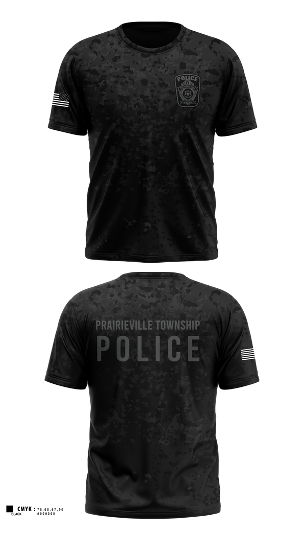 Old School Cotton Feel Shirt, Prairieville Township police, Police, Teamtime, Team time, sublimation, custom sports apparel, team uniforms, spirit wear, spiritwear, sports uniforms, custom shirts, team store, custom team store, fundraiser sports, apparel fundraiser