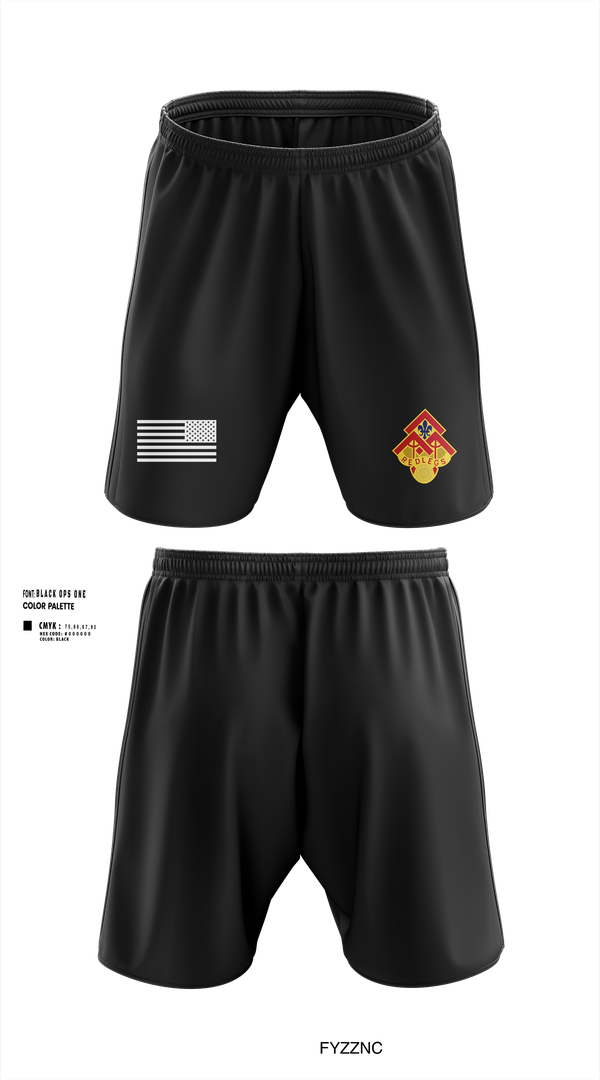 Athletic Shorts With Pockets, 130th FAB Target Acquisition Platoon, , Teamtime, Team time, sublimation, custom sports apparel, team uniforms, spirit wear, spiritwear, sports uniforms, custom shirts, team store, custom team store, fundraiser sports, apparel fundraiser
