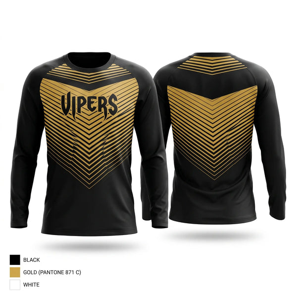 Long Sleeve Performance Shirt, VIPERS, Men's Basketball, Teamtime, Team time, sublimation, custom sports apparel, team uniforms, spirit wear, spiritwear, sports uniforms, custom shirts, team store, custom team store, fundraiser sports, apparel fundraiser