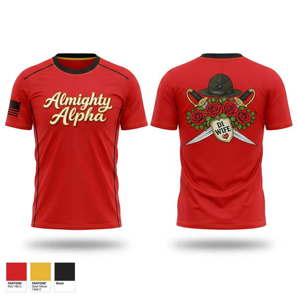 Short Sleeve Performance Shirt, Alpha company, Marines, Teamtime, Team time, sublimation, custom sports apparel, team uniforms, spirit wear, spiritwear, sports uniforms, custom shirts, team store, custom team store, fundraiser sports, apparel fundraiser