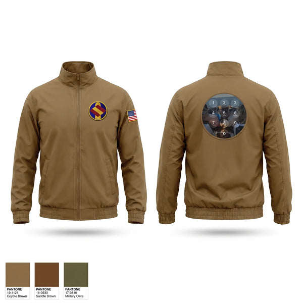 Windbreaker, 142nd, Army, Teamtime, Team time, sublimation, custom sports apparel, team uniforms, spirit wear, spiritwear, sports uniforms, custom shirts, team store, custom team store, fundraiser sports, apparel fundraiser