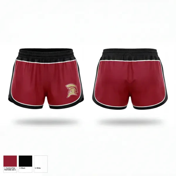 Womens Shorts, South, Cheer, Teamtime, Team time, sublimation, custom sports apparel, team uniforms, spirit wear, spiritwear, sports uniforms, custom shirts, team store, custom team store, fundraiser sports, apparel fundraiser