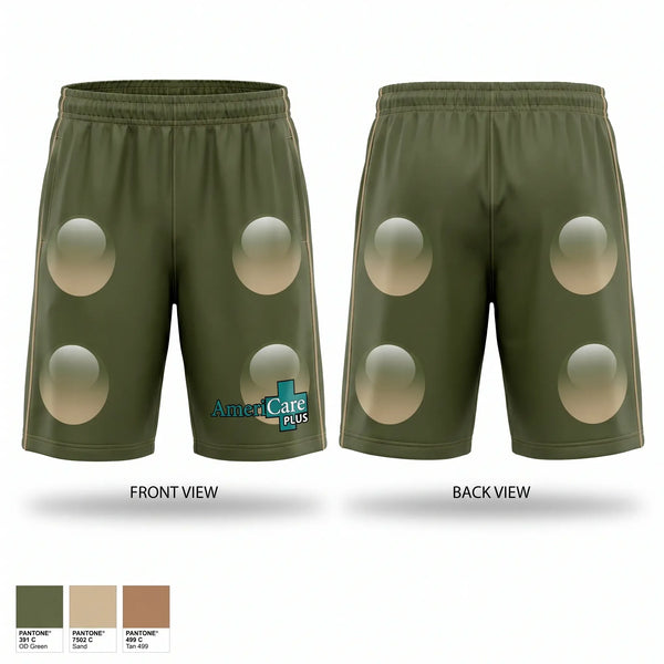 Athletic Shorts With Pockets, Americare Plus, EMS/EMT, Teamtime, Team time, sublimation, custom sports apparel, team uniforms, spirit wear, spiritwear, sports uniforms, custom shirts, team store, custom team store, fundraiser sports, apparel fundraiser