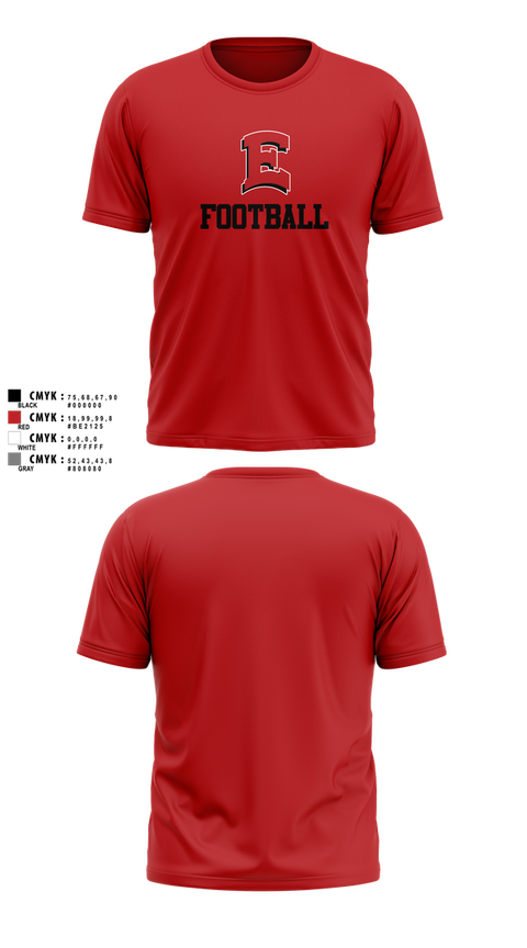 Short Sleeve Performance Shirt, East Scarlets Football, , Teamtime, Team time, sublimation, custom sports apparel, team uniforms, spirit wear, spiritwear, sports uniforms, custom shirts, team store, custom team store, fundraiser sports, apparel fundraiser