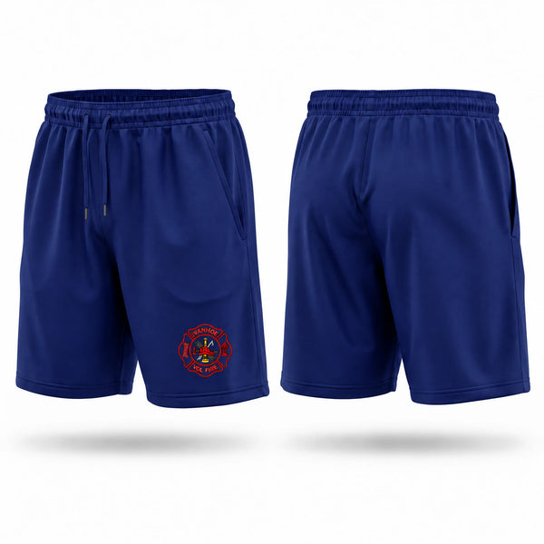 Athletic Shorts With Pockets, Ivanhoe Volunteer Fire Department, Fire Department, Teamtime, Team time, sublimation, custom sports apparel, team uniforms, spirit wear, spiritwear, sports uniforms, custom shirts, team store, custom team store, fundraiser sports, apparel fundraiser