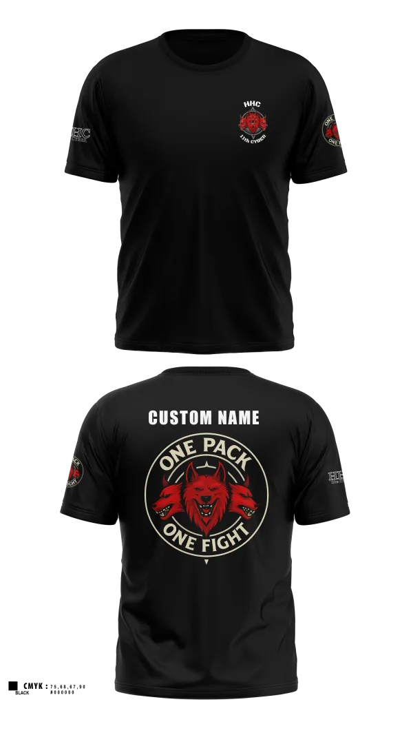 Short Sleeve Performance Shirt, HHC, 11th CYB, Army, Teamtime, Team time, sublimation, custom sports apparel, team uniforms, spirit wear, spiritwear, sports uniforms, custom shirts, team store, custom team store, fundraiser sports, apparel fundraiser