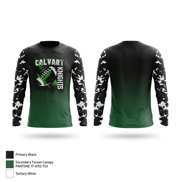 Long Sleeve Performance Shirt, Calvary Knights, , Teamtime, Team time, sublimation, custom sports apparel, team uniforms, spirit wear, spiritwear, sports uniforms, custom shirts, team store, custom team store, fundraiser sports, apparel fundraiser