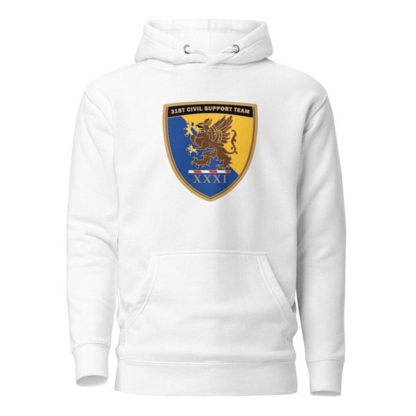 Unisex Hoodie - 1 - White