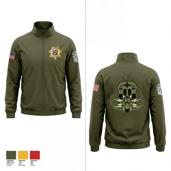 Windbreaker, Anne Arundel County Sheriff’s K9 Unit, Police, Teamtime, Team time, sublimation, custom sports apparel, team uniforms, spirit wear, spiritwear, sports uniforms, custom shirts, team store, custom team store, fundraiser sports, apparel fundraiser