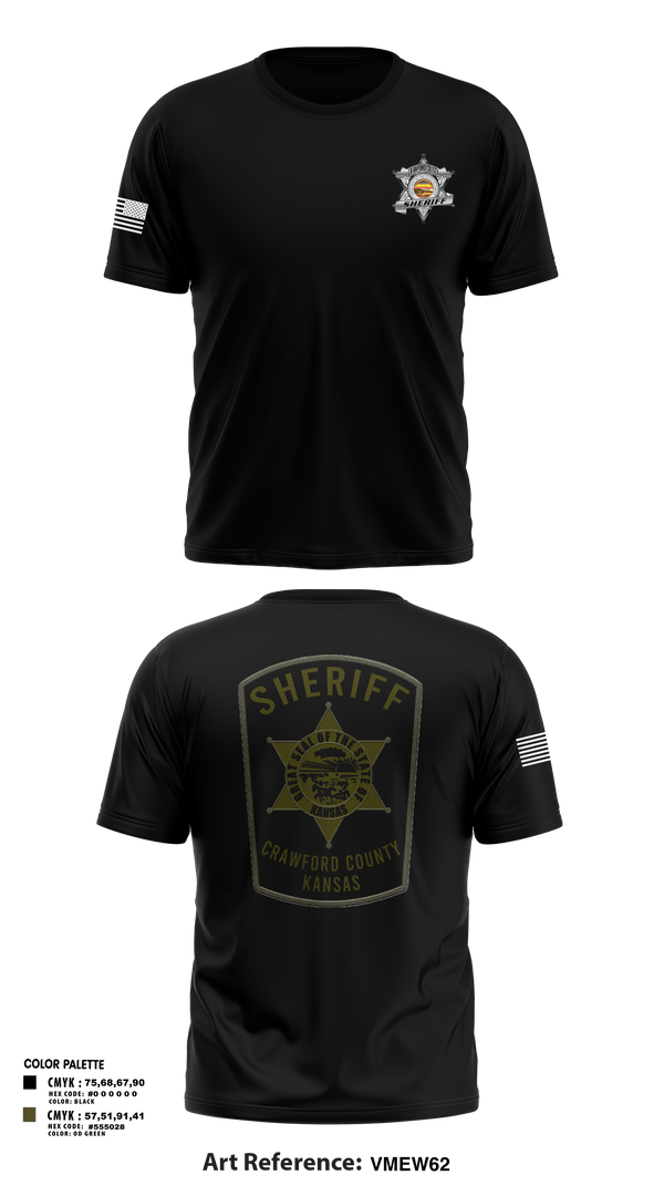 Short Sleeve Performance Shirt, Crawford county investigations bureau, Police, Teamtime, Team time, sublimation, custom sports apparel, team uniforms, spirit wear, spiritwear, sports uniforms, custom shirts, team store, custom team store, fundraiser sports, apparel fundraiser