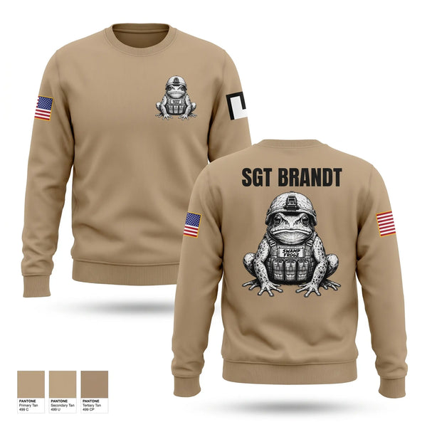 Crew Neck Sweatshirt, A Co 3BEB, Army, Teamtime, Team time, sublimation, custom sports apparel, team uniforms, spirit wear, spiritwear, sports uniforms, custom shirts, team store, custom team store, fundraiser sports, apparel fundraiser