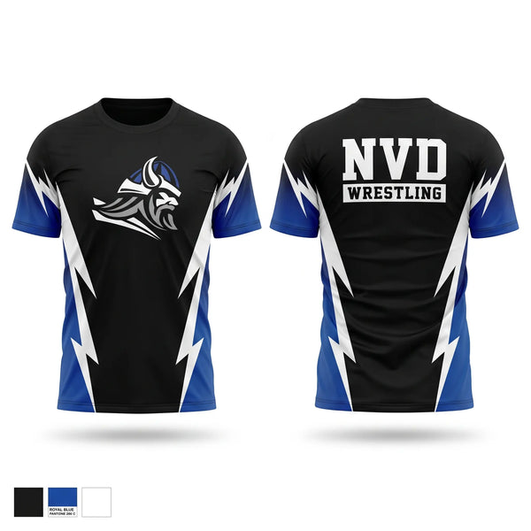 Short Sleeve Performance Shirt, Demarest, Wrestling, Teamtime, Team time, sublimation, custom sports apparel, team uniforms, spirit wear, spiritwear, sports uniforms, custom shirts, team store, custom team store, fundraiser sports, apparel fundraiser