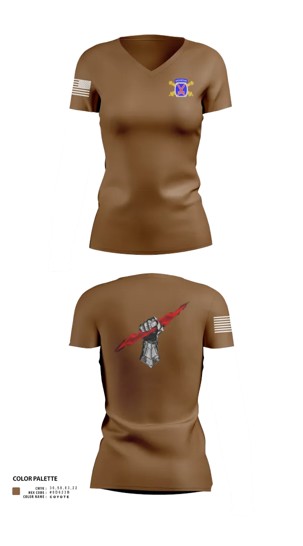 Womens Short Sleeve Vneck Shirt, 10mtn FIST, , Teamtime, Team time, sublimation, custom sports apparel, team uniforms, spirit wear, spiritwear, sports uniforms, custom shirts, team store, custom team store, fundraiser sports, apparel fundraiser