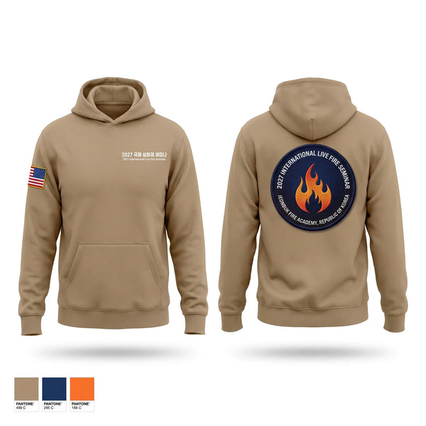 Hoodie, 2027 international live fire seminar, Fire Department, Teamtime, Team time, sublimation, custom sports apparel, team uniforms, spirit wear, spiritwear, sports uniforms, custom shirts, team store, custom team store, fundraiser sports, apparel fundraiser