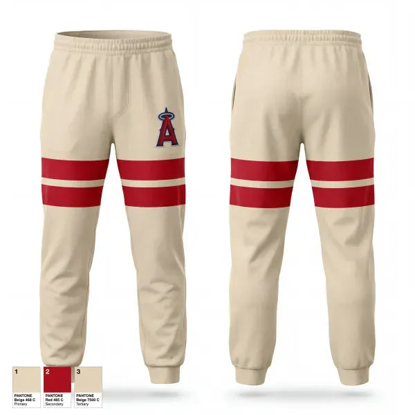 Sweatpants, Angels, Baseball, Teamtime, Team time, sublimation, custom sports apparel, team uniforms, spirit wear, spiritwear, sports uniforms, custom shirts, team store, custom team store, fundraiser sports, apparel fundraiser