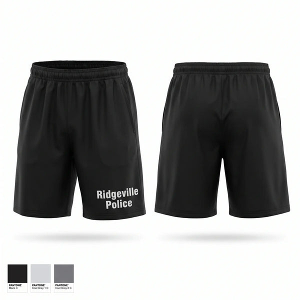Athletic Shorts With Pockets, Ridgeville Police, Police, Teamtime, Team time, sublimation, custom sports apparel, team uniforms, spirit wear, spiritwear, sports uniforms, custom shirts, team store, custom team store, fundraiser sports, apparel fundraiser