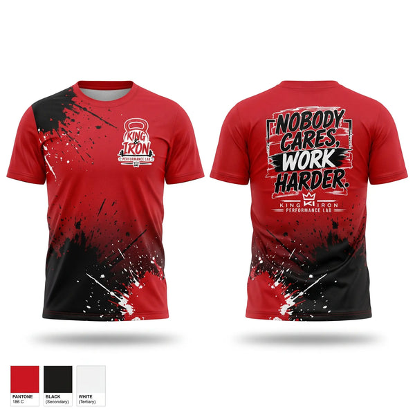 Soft Poly Tee Cotton Like Feel, King & Iron, , Teamtime, Team time, sublimation, custom sports apparel, team uniforms, spirit wear, spiritwear, sports uniforms, custom shirts, team store, custom team store, fundraiser sports, apparel fundraiser