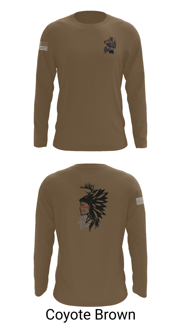 Long Sleeve Performance Shirt, 101st airborne 1-327, Army, Teamtime, Team time, sublimation, custom sports apparel, team uniforms, spirit wear, spiritwear, sports uniforms, custom shirts, team store, custom team store, fundraiser sports, apparel fundraiser