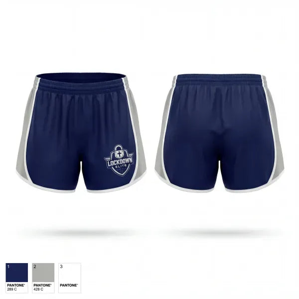 Womens Shorts, Lockdown Elite Basketball Academy, Men's Basketball, Teamtime, Team time, sublimation, custom sports apparel, team uniforms, spirit wear, spiritwear, sports uniforms, custom shirts, team store, custom team store, fundraiser sports, apparel fundraiser
