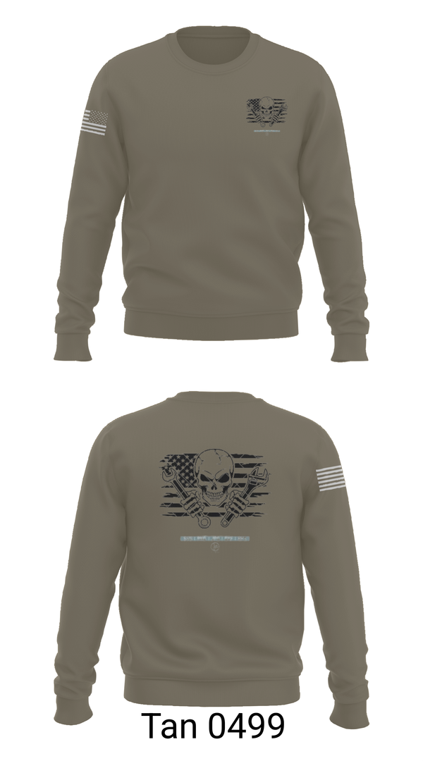 Crew Neck Sweatshirt, 1245th Transportation Company, , Teamtime, Team time, sublimation, custom sports apparel, team uniforms, spirit wear, spiritwear, sports uniforms, custom shirts, team store, custom team store, fundraiser sports, apparel fundraiser