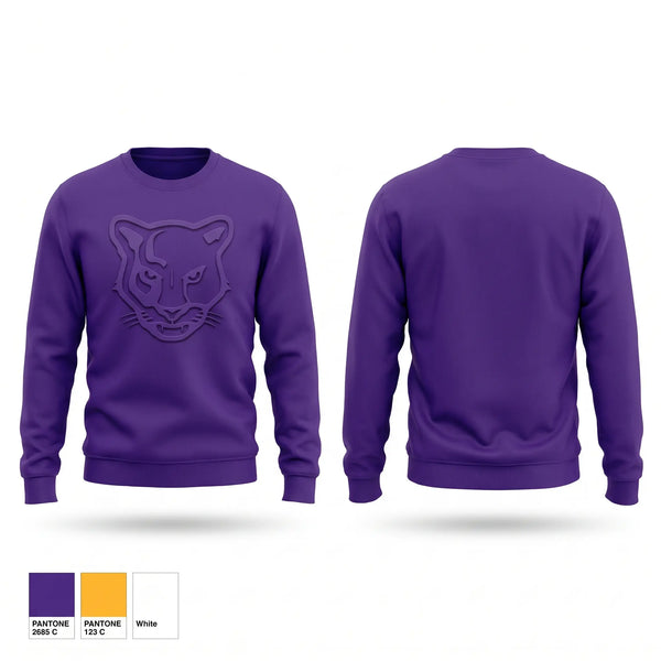 Crew Neck Sweatshirt, Lake County Panthers, Women's Volleyball, Teamtime, Team time, sublimation, custom sports apparel, team uniforms, spirit wear, spiritwear, sports uniforms, custom shirts, team store, custom team store, fundraiser sports, apparel fundraiser