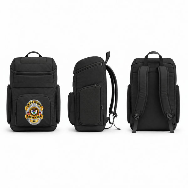 Gear Bag, Duncan Police Department, Police, Teamtime, Team time, sublimation, custom sports apparel, team uniforms, spirit wear, spiritwear, sports uniforms, custom shirts, team store, custom team store, fundraiser sports, apparel fundraiser