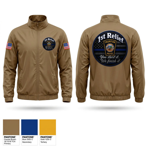 Windbreaker, 1st Relief, Police, Teamtime, Team time, sublimation, custom sports apparel, team uniforms, spirit wear, spiritwear, sports uniforms, custom shirts, team store, custom team store, fundraiser sports, apparel fundraiser