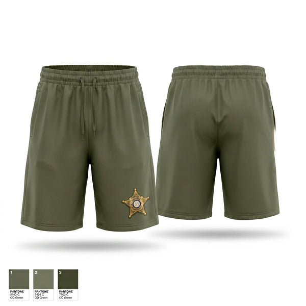 Athletic Shorts With Pockets, Peach County Sheriff Office, Police, Teamtime, Team time, sublimation, custom sports apparel, team uniforms, spirit wear, spiritwear, sports uniforms, custom shirts, team store, custom team store, fundraiser sports, apparel fundraiser