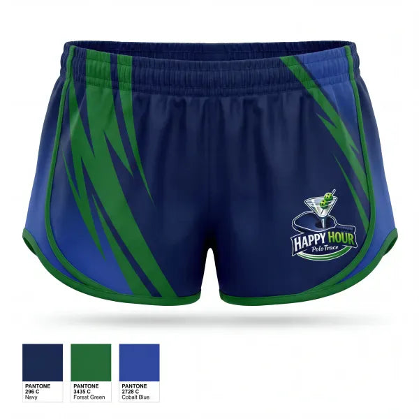 Womens Shorts, PoloTrace, , Teamtime, Team time, sublimation, custom sports apparel, team uniforms, spirit wear, spiritwear, sports uniforms, custom shirts, team store, custom team store, fundraiser sports, apparel fundraiser