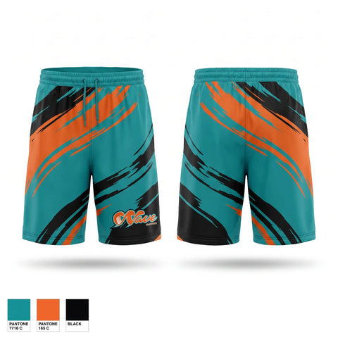 Athletic Shorts With Pockets, WAVE, Baseball, Teamtime, Team time, sublimation, custom sports apparel, team uniforms, spirit wear, spiritwear, sports uniforms, custom shirts, team store, custom team store, fundraiser sports, apparel fundraiser