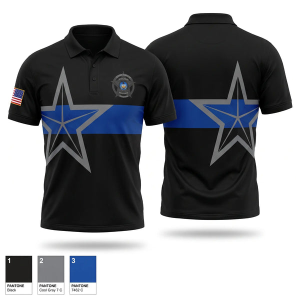 Short Sleeve Performance Polo, SUMMIT TOWNSHIP POLICE DEPARTMENT, Police, Teamtime, Team time, sublimation, custom sports apparel, team uniforms, spirit wear, spiritwear, sports uniforms, custom shirts, team store, custom team store, fundraiser sports, apparel fundraiser