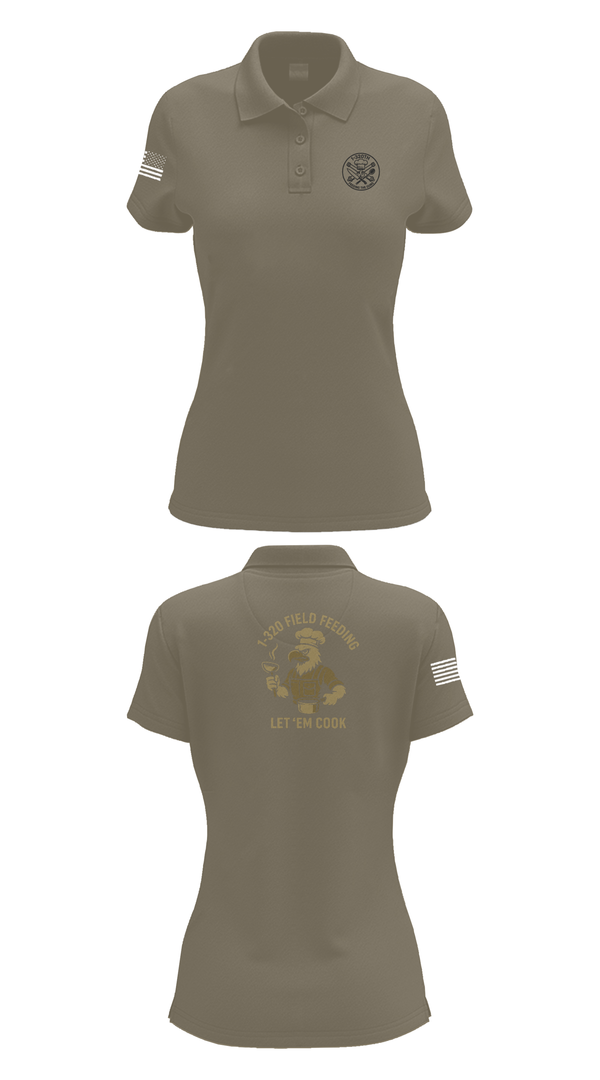 Womens Short Sleeve Performance Polo, 1-320th, , Teamtime, Team time, sublimation, custom sports apparel, team uniforms, spirit wear, spiritwear, sports uniforms, custom shirts, team store, custom team store, fundraiser sports, apparel fundraiser