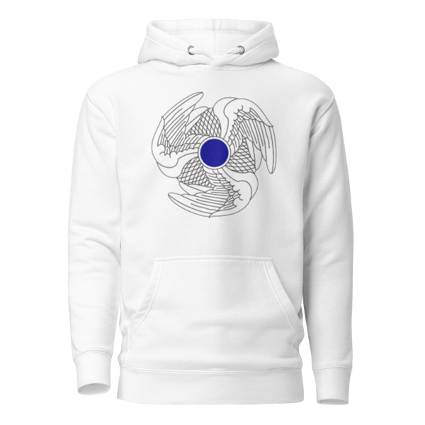 Unisex Hoodie - 1 - White