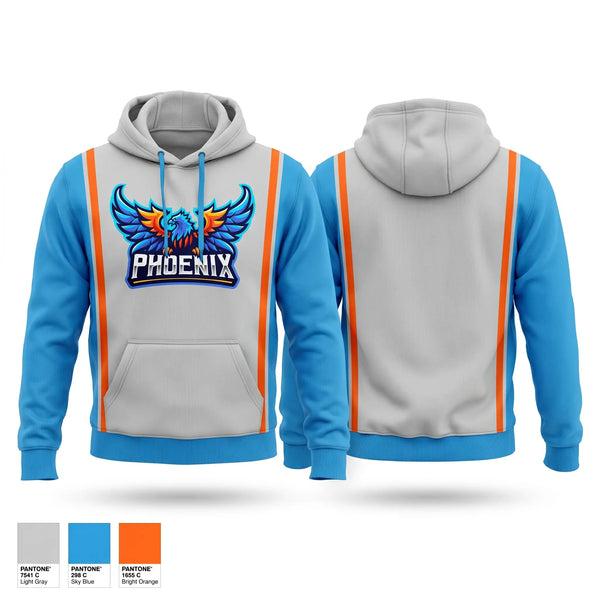 Hoodie, Phoenix, Softball, Teamtime, Team time, sublimation, custom sports apparel, team uniforms, spirit wear, spiritwear, sports uniforms, custom shirts, team store, custom team store, fundraiser sports, apparel fundraiser