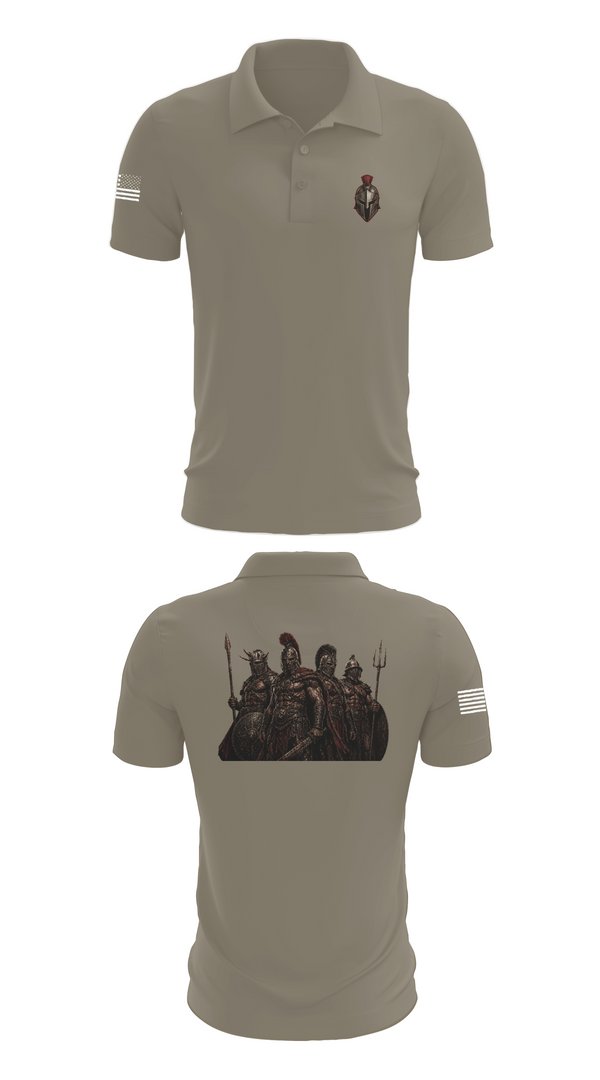 Short Sleeve Performance Polo, Gladiators, Army, Teamtime, Team time, sublimation, custom sports apparel, team uniforms, spirit wear, spiritwear, sports uniforms, custom shirts, team store, custom team store, fundraiser sports, apparel fundraiser