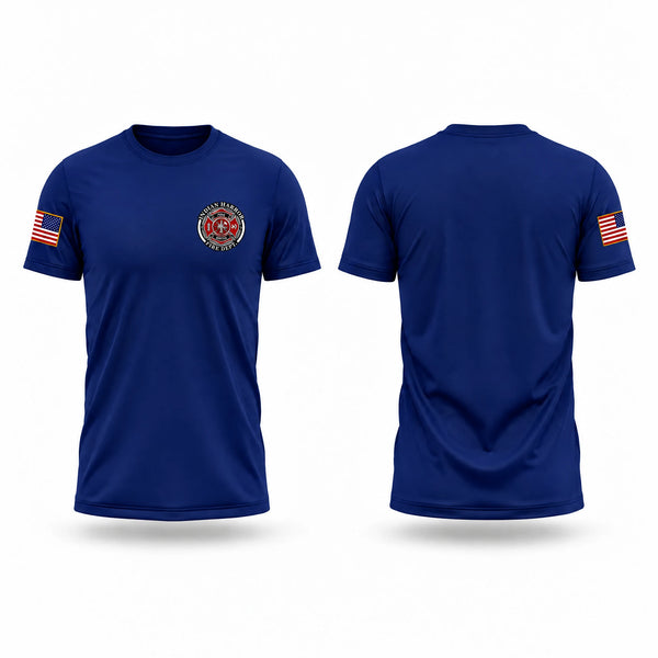 Short Sleeve Performance Shirt, Indian Harbor, Fire Department, Teamtime, Team time, sublimation, custom sports apparel, team uniforms, spirit wear, spiritwear, sports uniforms, custom shirts, team store, custom team store, fundraiser sports, apparel fundraiser