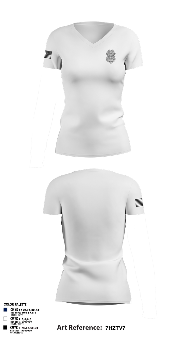 Womens Short Sleeve Vneck Shirt, Military Police, , Teamtime, Team time, sublimation, custom sports apparel, team uniforms, spirit wear, spiritwear, sports uniforms, custom shirts, team store, custom team store, fundraiser sports, apparel fundraiser