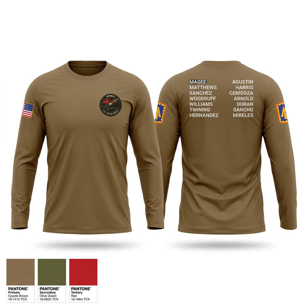 Long Sleeve Performance Shirt, Meat Seeking Missiles, Army, Teamtime, Team time, sublimation, custom sports apparel, team uniforms, spirit wear, spiritwear, sports uniforms, custom shirts, team store, custom team store, fundraiser sports, apparel fundraiser