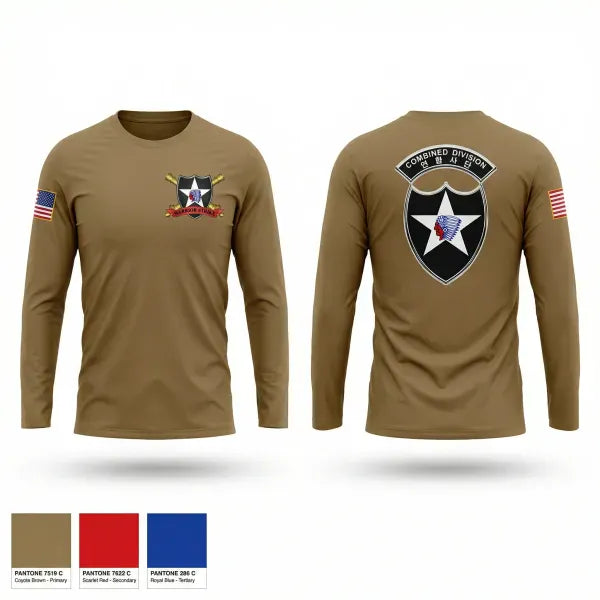 Long Sleeve Performance Shirt, 2ID DIVARTY, Army, Teamtime, Team time, sublimation, custom sports apparel, team uniforms, spirit wear, spiritwear, sports uniforms, custom shirts, team store, custom team store, fundraiser sports, apparel fundraiser