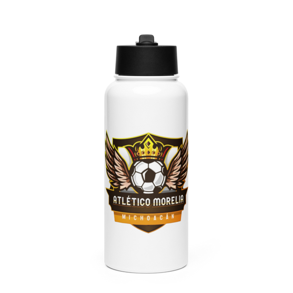 Cristhian 29729411 Stainless Steel Water Bottle with a Straw Lid