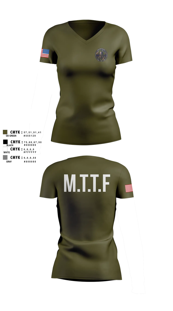 Womens Short Sleeve Vneck Shirt, Major Theft Task Force, Police, Teamtime, Team time, sublimation, custom sports apparel, team uniforms, spirit wear, spiritwear, sports uniforms, custom shirts, team store, custom team store, fundraiser sports, apparel fundraiser
