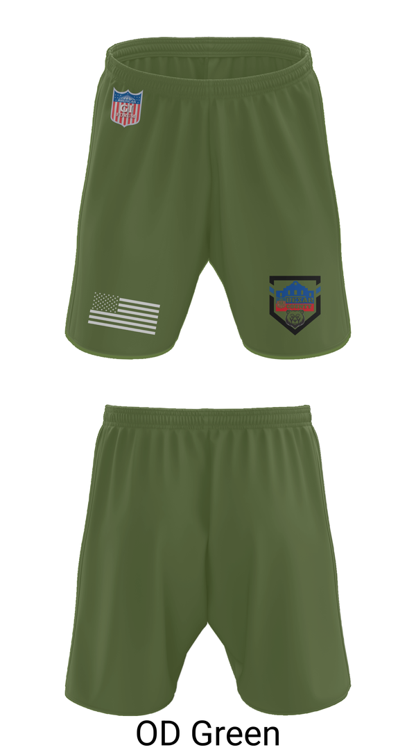 Athletic Shorts With Pockets, Agif board, Army, Teamtime, Team time, sublimation, custom sports apparel, team uniforms, spirit wear, spiritwear, sports uniforms, custom shirts, team store, custom team store, fundraiser sports, apparel fundraiser