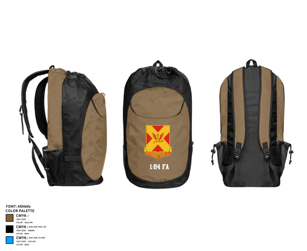 Gear Bag, 1/84 FA, , Teamtime, Team time, sublimation, custom sports apparel, team uniforms, spirit wear, spiritwear, sports uniforms, custom shirts, team store, custom team store, fundraiser sports, apparel fundraiser